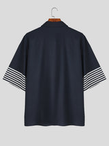 Mens Floral Print Short Sleeve Shirt SKUL17012