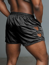 Men's Heart Shaped Cutout Casual Short SKUL22087