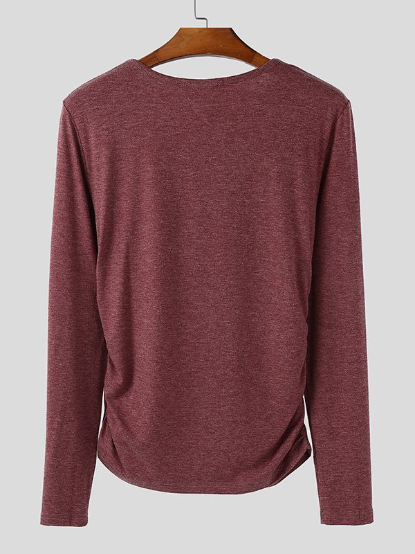 Men's Cross Rope Long Sleeve T-Shirt SKUL40093