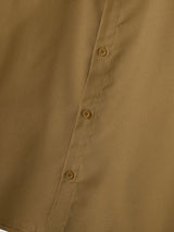 Men's Solid Color Layered Long Sleeve Shirt SKUL41159