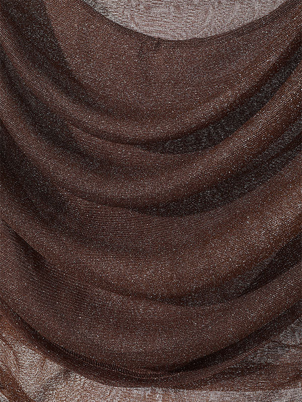 Mens Shimmer Sheer Hooded Long-Sleeve T-Shirt SKUK84560