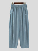 Men's Striped Wide Leg Casual Pant SKUL23663