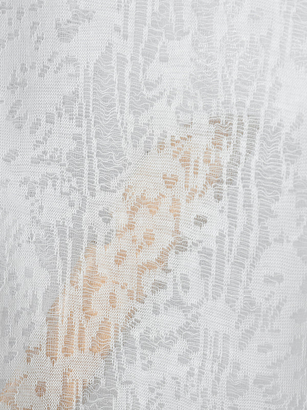 Mens Solid Color Sheer Lace Fitted Tank SKUL09537