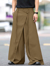 Men's Asymmetric Layered Wide Leg Pant SKUL56120