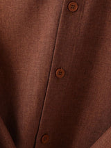 Men's Deconstructed Cropped Two Pieces Outfit SKUL41382