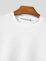 Men's Deconstructed Sheer Mesh Long Sleeve Sweatshirt SKUL46202