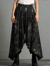 Men's Ripple Print Design Skirt SKUL48791