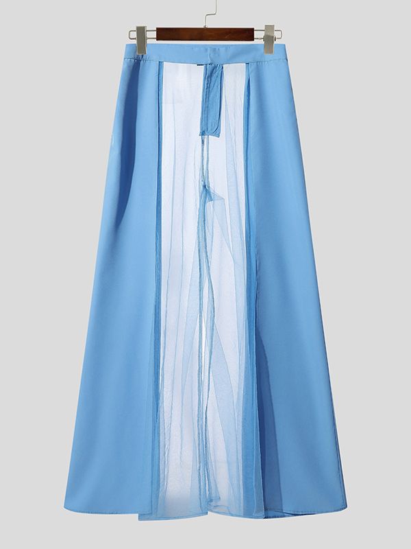 Men's Sheer Mesh Loose Casual Pant SKUL35329