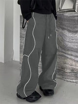 Mens Reflective Design High-Waist Pant SKUK76972