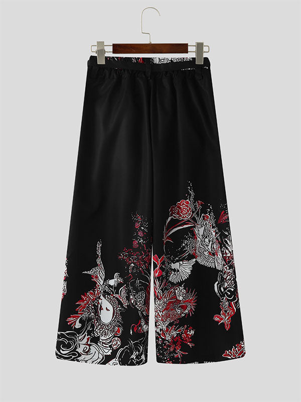 Mens Ethnic Print Casual Pant SKUL12652