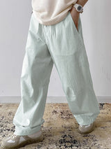 Mens Striped Loose Casual Pant SKUL15455