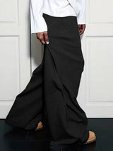 Men's Solid Color Loose Fit Casual Pant SKUL48585