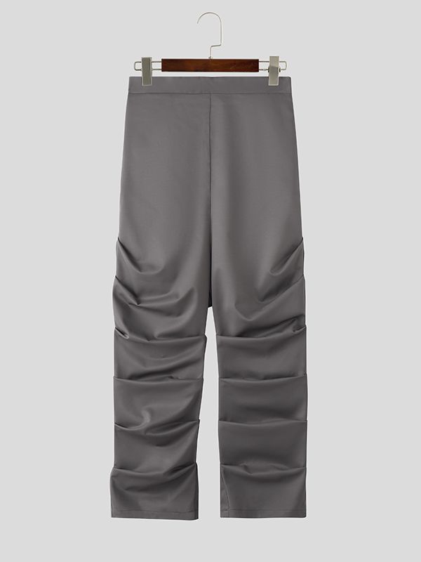 Men's Ruched Design Casual Pant SKUL51055
