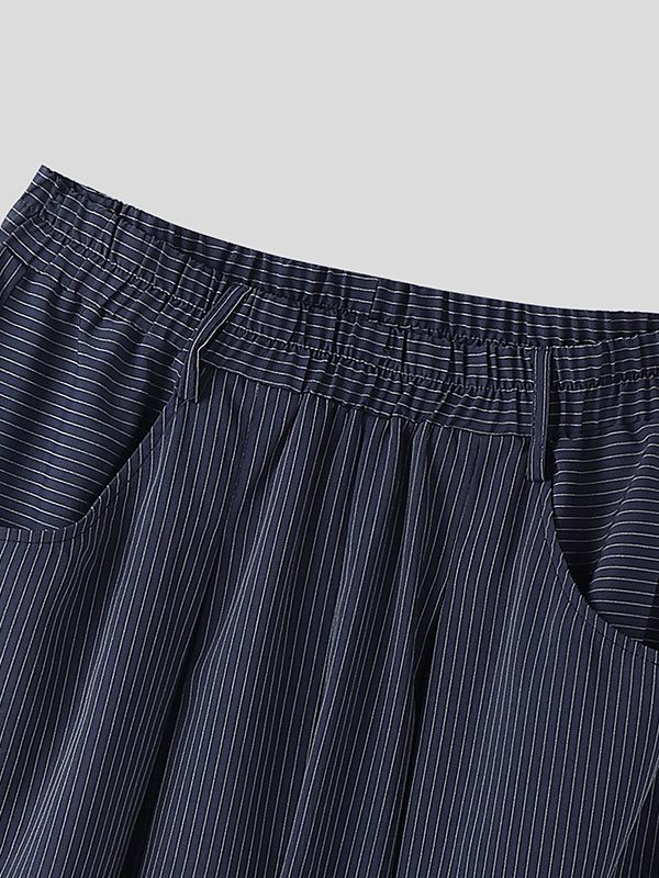 Men's Striped Loose Casual Pant SKUL50527