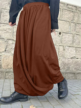 Men's Solid Color Wide Leg Casual Pant SKUL22805