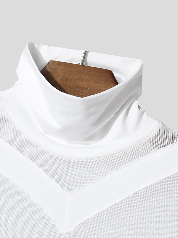 Mens Sheer Slim-Fit Short-Sleeve T-Shirt SKUL04427