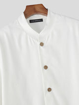 Men's Solid Color Slim Fit Long Sleeve Blazer SKUL26117