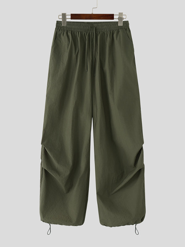 Mens Lightweight Drawstring Loose Casual Pant SKUL15451