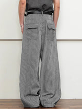 Mens Striped Loose Casual Pant SKUL17900
