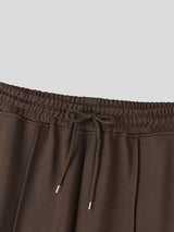 Men's Clean Fit Retro Heavyweight Drape Bell Bottom Full Length Pant SKUL84044