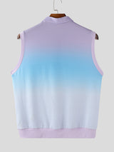 Men's Gradient Color Casual Tank SKUL17880