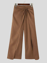 Men's Deconstructed Twist Design Casual Long Pant SKUL51886