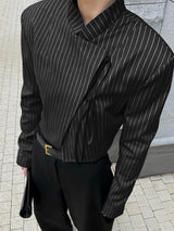 Men's Striped Tie Long Sleeve Blazer SKUL31703