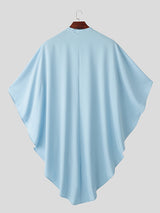 Mens Solid Color Casual Loose Cardigan SKUL06468