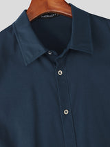 Men's Ruffle Patchwork Casual Two Pieces Outfit SKUL29598