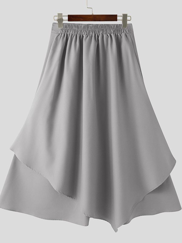 Men's Deconstructed Layered Skirt SKUL50061