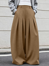 Men's Solid Color Loose Fit Casual Pant SKUL50002