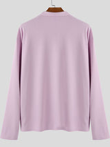 Men's Large Pocket Versatile Long Sleeve Shirt SKUL35263