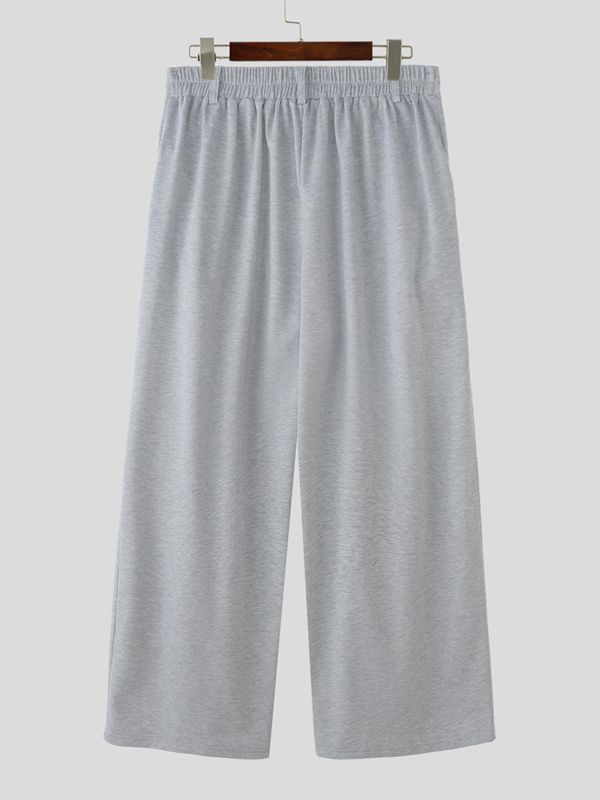 Men's Solid Color Loose Fit Casual Pant SKUL50002