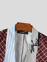 Mens Colorblock Cropped Sleeveless Waistcoat SKUL05672