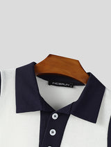 Mens Preppy Style Colorblock Casual Tank SKUL13331