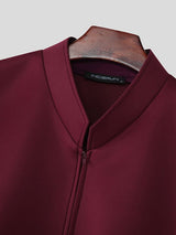 Men's Futuristic Broad Shoulder Side Buckle Waistcoat SKUL54668