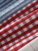 Men's Vintage Japanese Streetwear Patchwork Plaid Wide Leg Balloon Pant SKUL69625