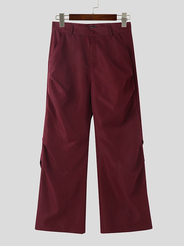 Men's Drapey Wrinkled Curved Blade Pant SKUL40104