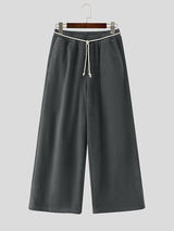 Men's Solid Color Textured Pant SKUL39016