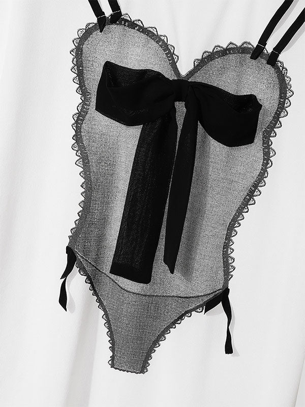 Mens Lace patchwork Semi Sheer Short Sleeve T-Shirt SKUL13757