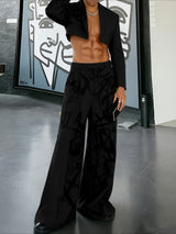 Men's Graffiti Print Casual Two Pieces Outfit SKUL38674