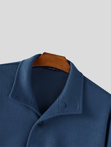 Men's Solid Color Casual Long Sleeve Jacket SKUL27331