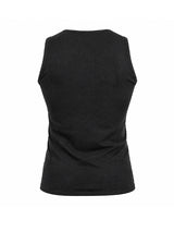 Mens Solid Color Asymmetrical Zip-Up Tank SKUL01332