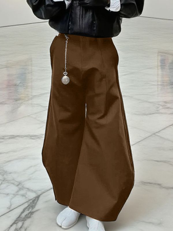 Men's Deconstructed Solid Casual Pant SKUL30584