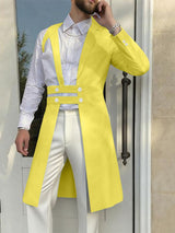 Men's Deconstructed One Shoulder Casual Blazer SKUL39005