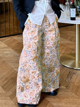 Men's Floral Print Casual Pant SKUL20279