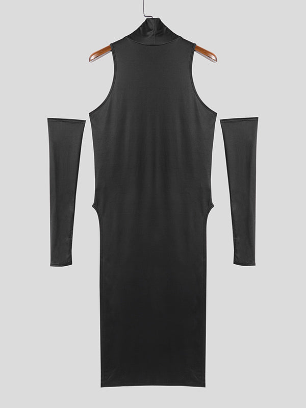 Mens Graffiti Print Long Sleeve T-Shirt SKUK99827