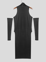 Mens Graffiti Print Long Sleeve T-Shirt SKUK99827