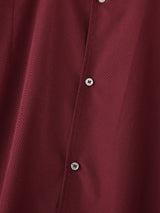 Men's Solid Casual Long Sleeve Shirt SKUL35298