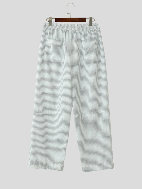 Mens Striped Loose Casual Pant SKUL15455